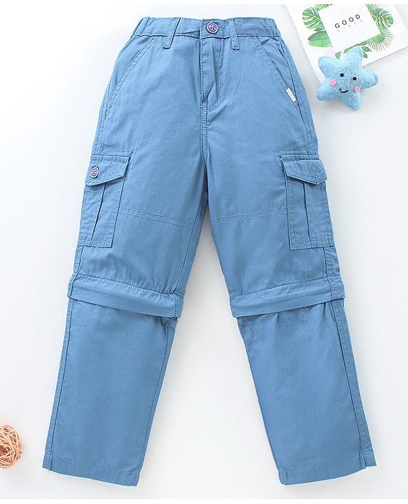 Babyhug Full Length Pant - Blue