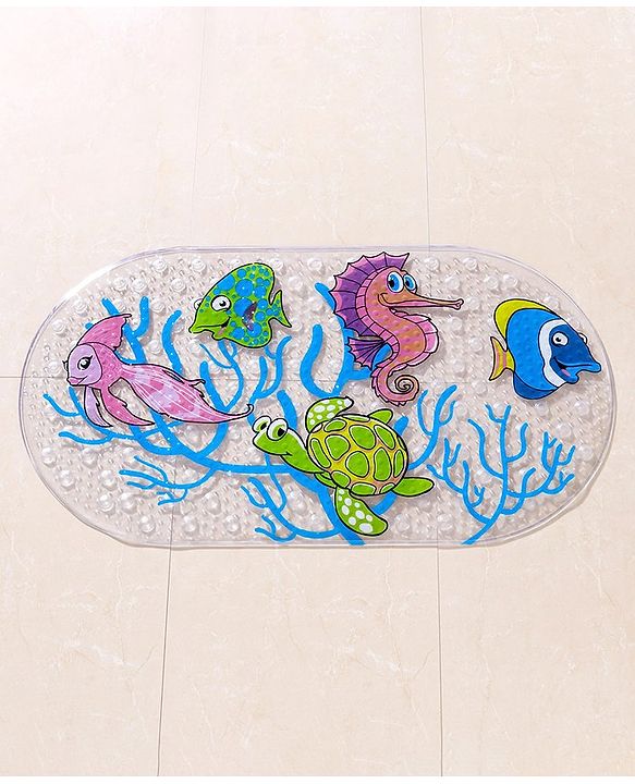 Babyhug Anti Skid Bath Mat Free Size - Multicolour