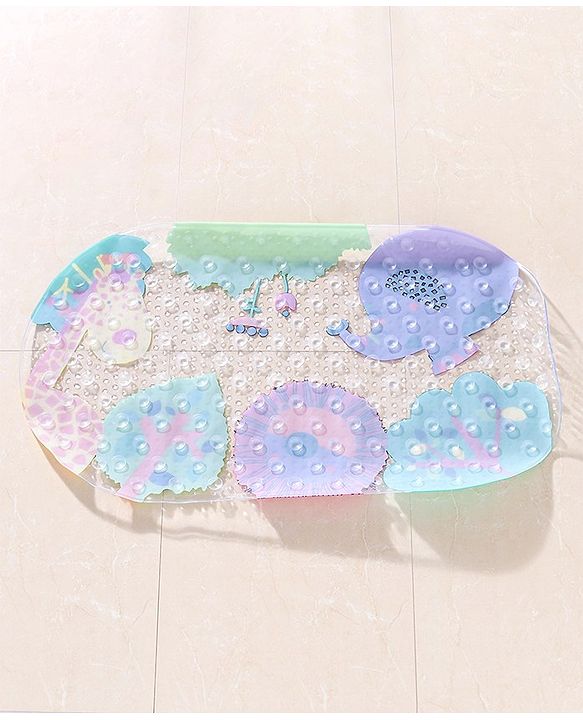 Babyhug Anti Skid Bath Mat Free Size - Multicolour