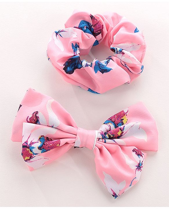Pine Kids Hair Accessories Combo Sets Pack of 3 - Pink