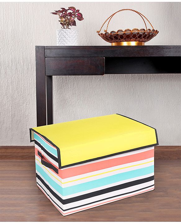 Babyhug Toy Bank Stripes Print- Multicolour