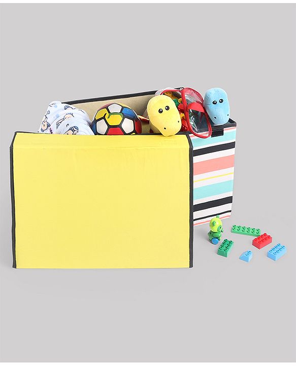 Babyhug Toy Bank Stripes Print- Multicolour