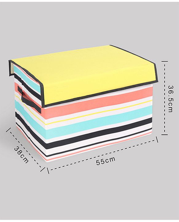 Babyhug Toy Bank Stripes Print- Multicolour