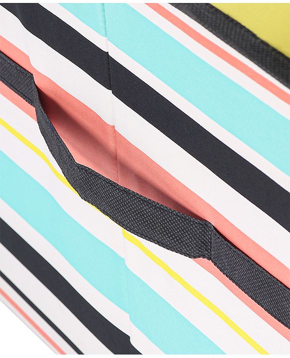 Babyhug Toy Bank Stripes Print- Multicolour