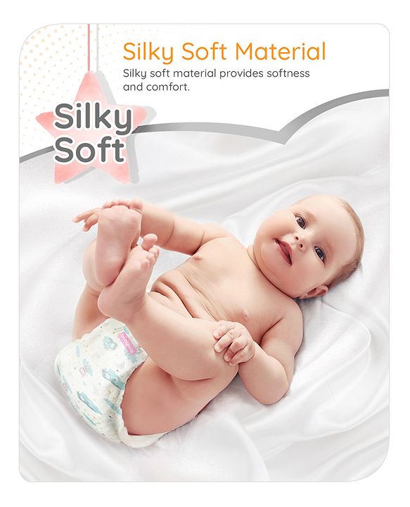 Babyhug Pro Bubble Care Premium Tape Style Diaper for New Born (NB) Size - 22 Pieces - New & Improved Superior Fit