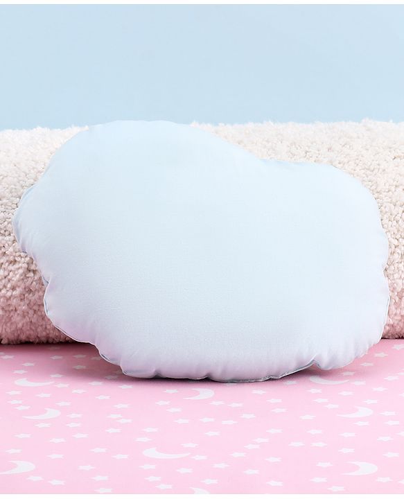 Babyhug Sheep Shape Cuddle Pillow - White & Green