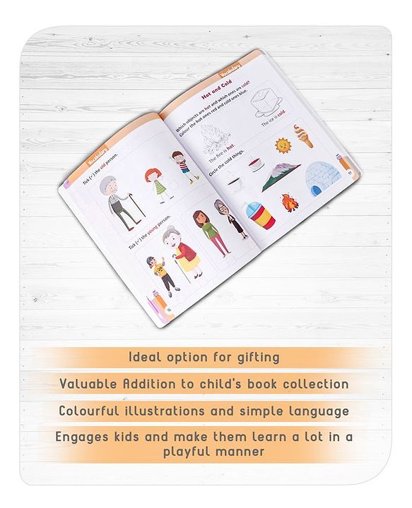 Babyhug Young Learners All In One Activity Workbook - English