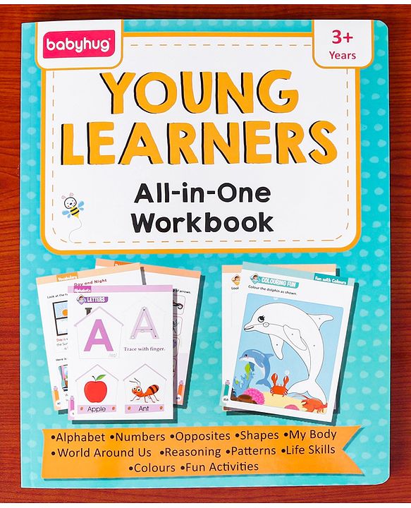 Babyhug Young Learners All In One Activity Workbook - English
