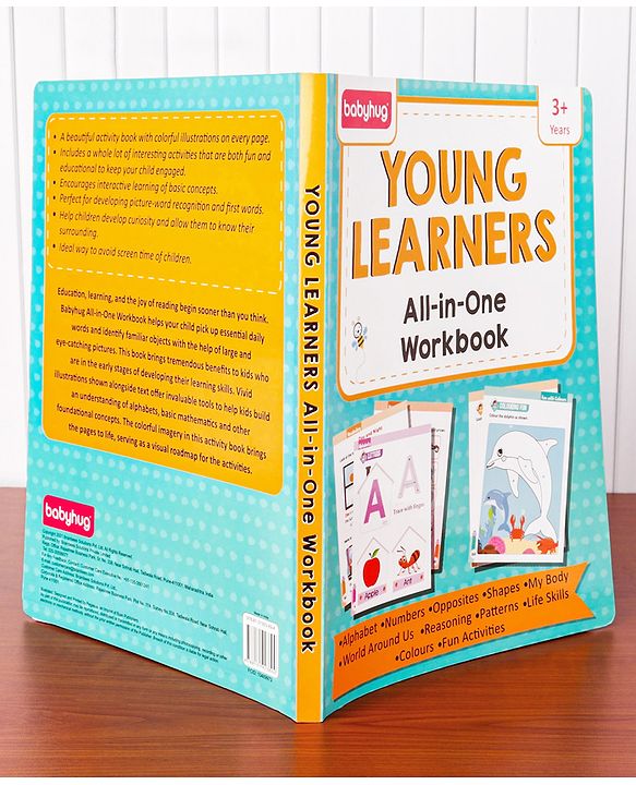 Babyhug Young Learners All In One Activity Workbook - English