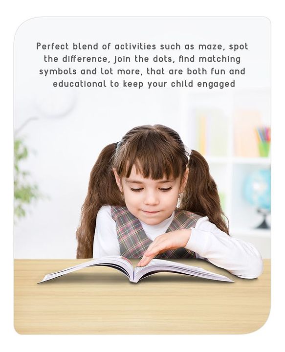 Babyhug 1001 Brain Booster Activity Book - English