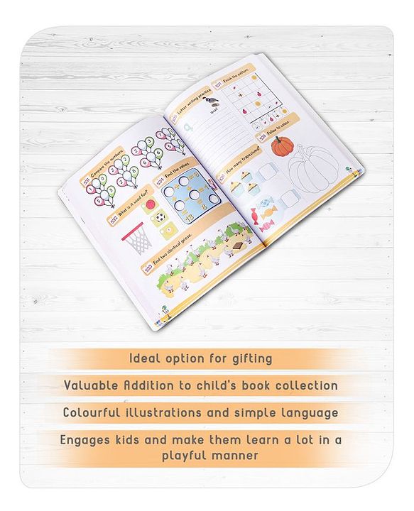 Babyhug 1001 Brain Booster Activity Book - English