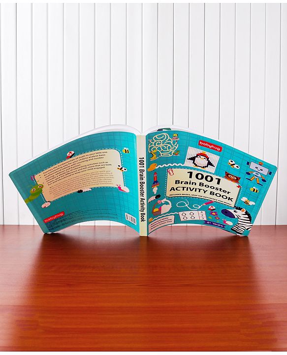 Babyhug 1001 Brain Booster Activity Book - English