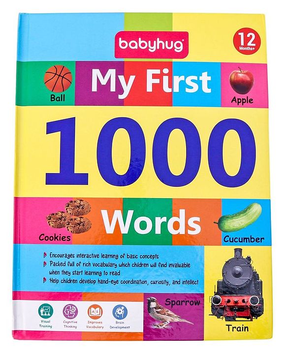 Babyhug My First 1000 Words - English