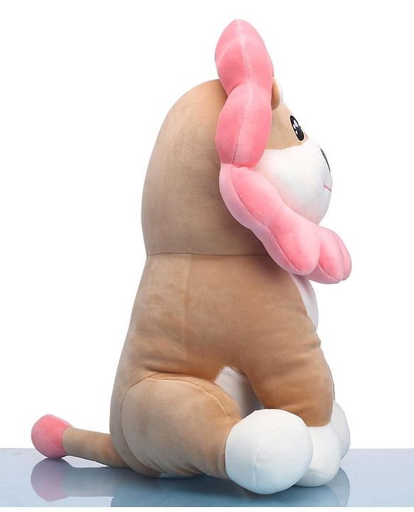 Babyhug Sunny Lion Soft Toy Beige - Height 45 cm
