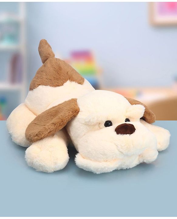 Babyhug Sleepy Doggy Soft Toy - Length 45 cm