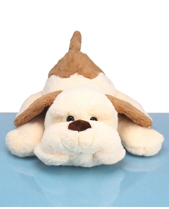 Babyhug Sleepy Doggy Soft Toy - Length 45 cm
