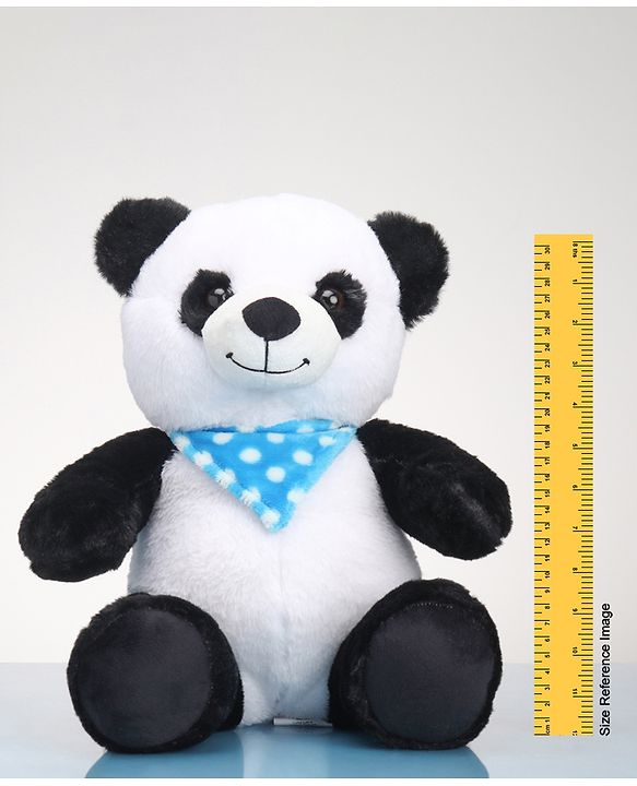 Babyhug Panda Soft Toy with Scarf - Height 35 cm (Colour May Vary)