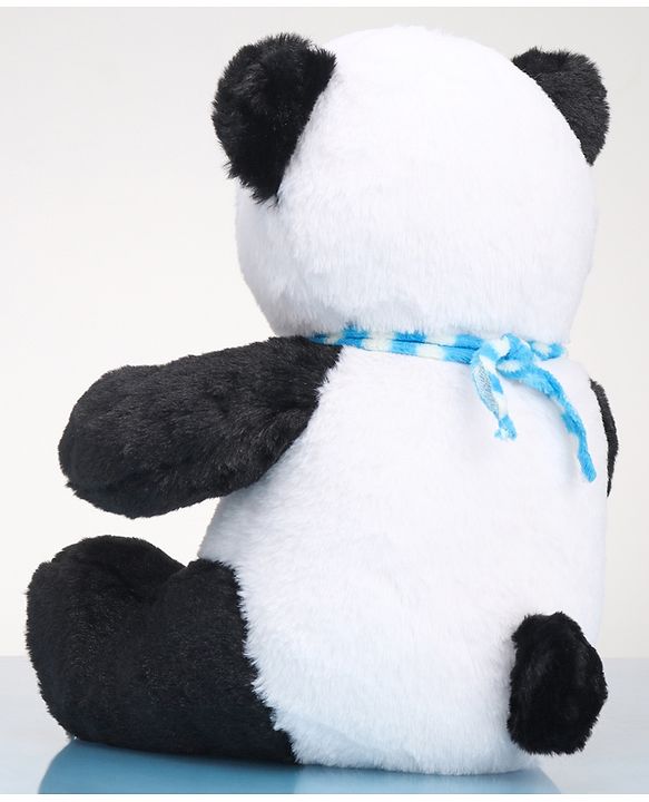 Babyhug Panda Soft Toy with Scarf - Height 35 cm (Colour May Vary)