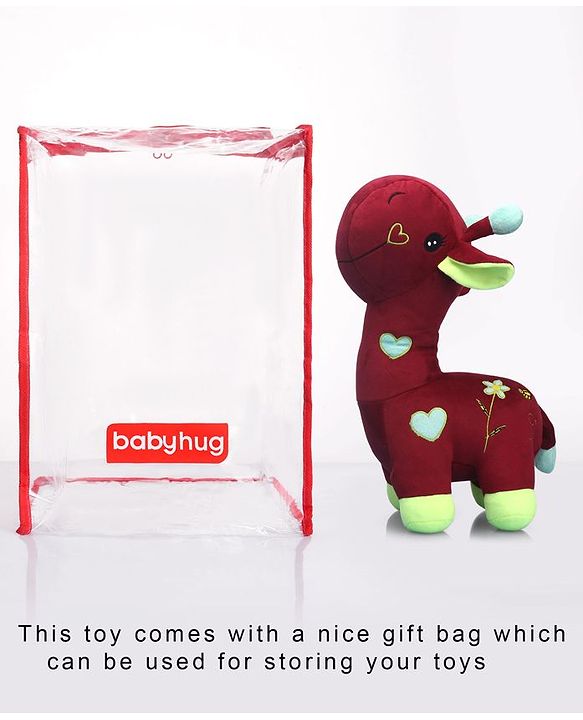 Babyhug Giraffe Soft Toy - Height 40 cm