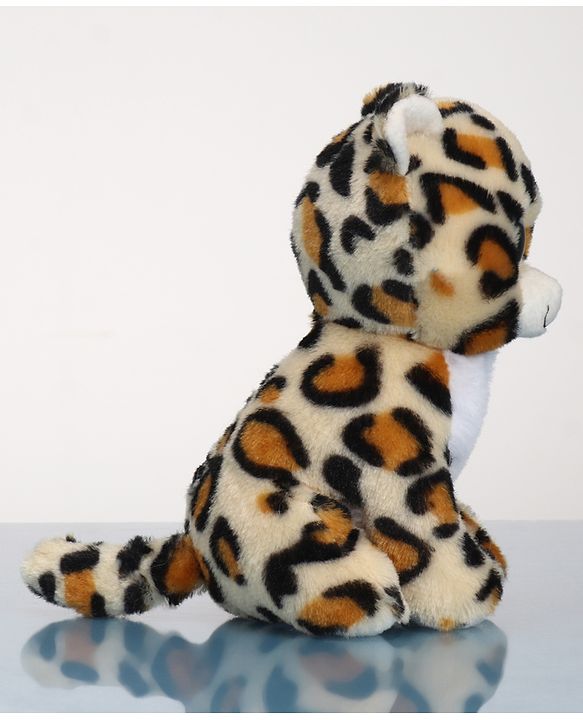 Babyhug Baby Cheetah Soft Toy Beige & White - Height 20 cm