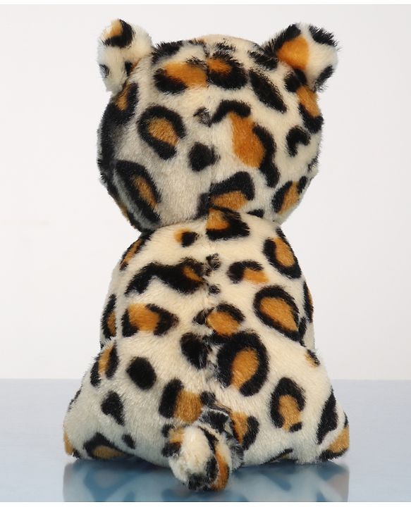 Babyhug Baby Cheetah Soft Toy Beige & White - Height 20 cm