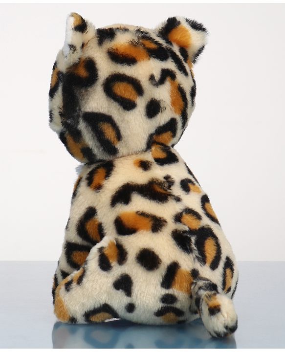 Babyhug Baby Cheetah Soft Toy Beige & White - Height 20 cm