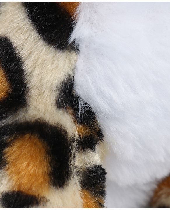 Babyhug Baby Cheetah Soft Toy Beige & White - Height 20 cm