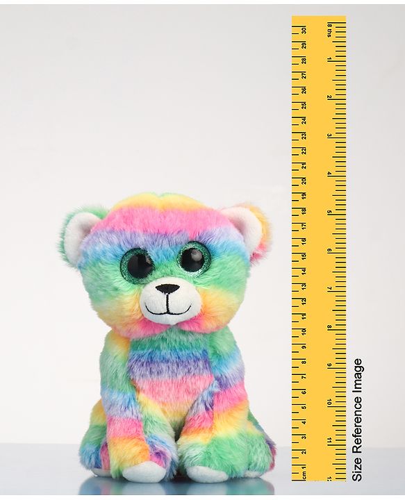 Babyhug Rainbow Kitty Soft Toy - 20cm (Color May Vary)