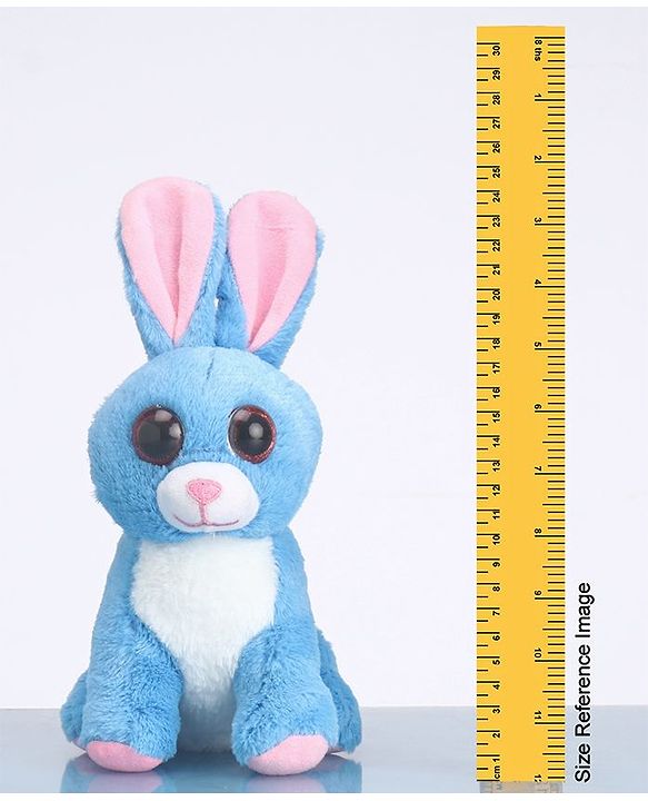Babyhug Bunny Soft Toy Blue - Height 20 cm