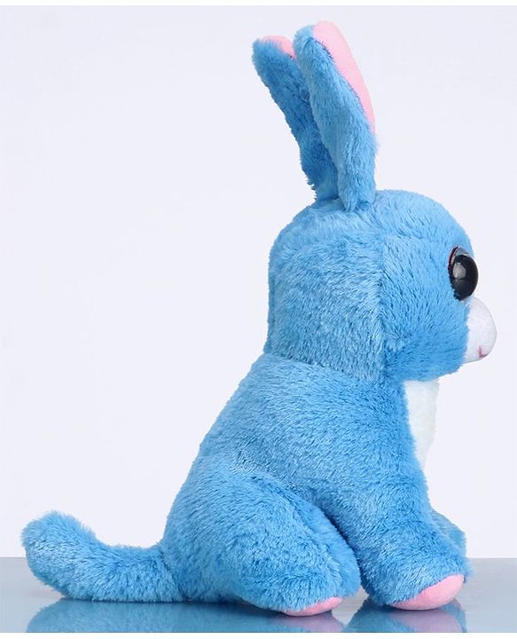 Babyhug Bunny Soft Toy Blue - Height 20 cm