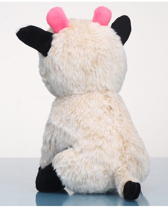 Babyhug Baby Cow Soft Toy Peach - Height 20 cm