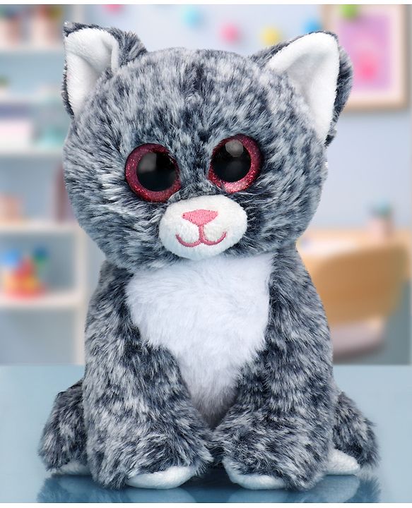Babyhug Baby Cat Plush Toy - Height 20 cm