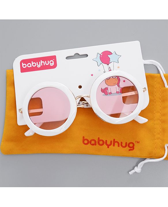 Babyhug Kids Sunglasses - White