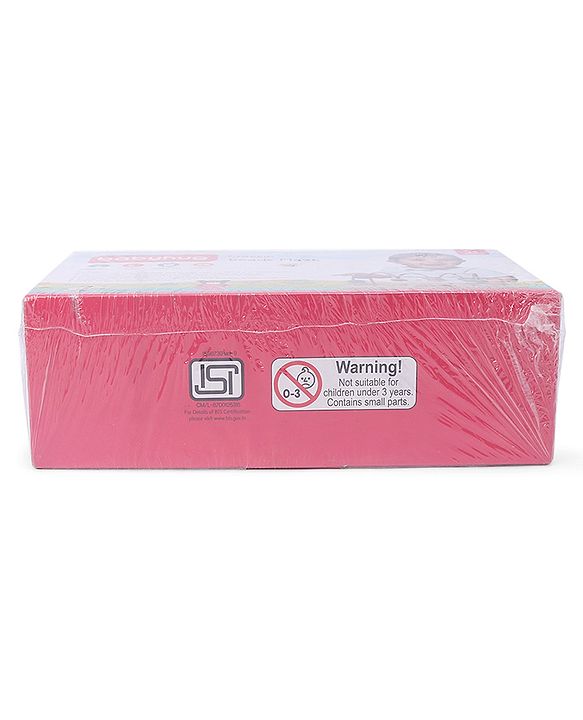 Babyhug Wooden Classic Beads Maze - Multicolor | Montessori Wooden Activity Toy | Helps Develop Fine Motor Skills & Hand-Eye Coordination | Ideal for Toddlers | BIS Certified