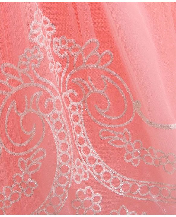 Babyhug Sleeveless Party Wear Gown - Pink