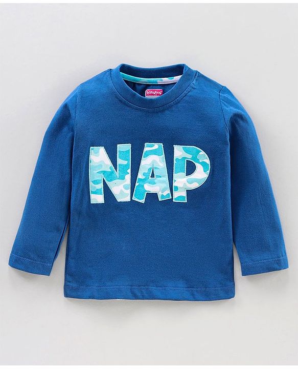 Babyhug Full Sleeves Night Suits Pack of 2 - Navy & Light Blue