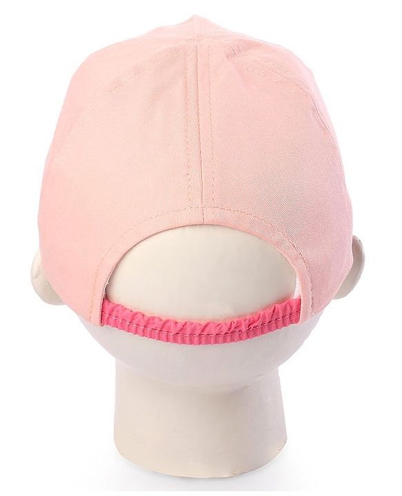 Babyhug Baby Summer Cap Summer Time Print Pink - Diameter 15 cm
