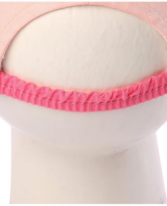 Babyhug Baby Summer Cap Summer Time Print Pink - Diameter 15 cm