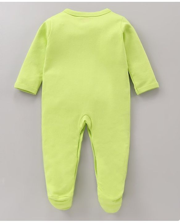 Babyhug Full Sleeves Printed Sleepsuit Pack Of 3 - Multicolor