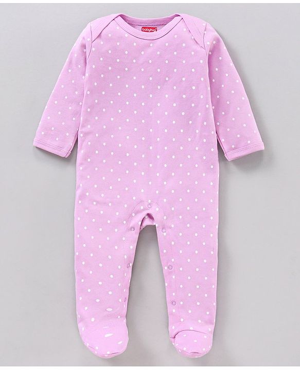 Babyhug Cotton Full Sleeves Sleepsuits Printed Pack of 3 - Pink Blue