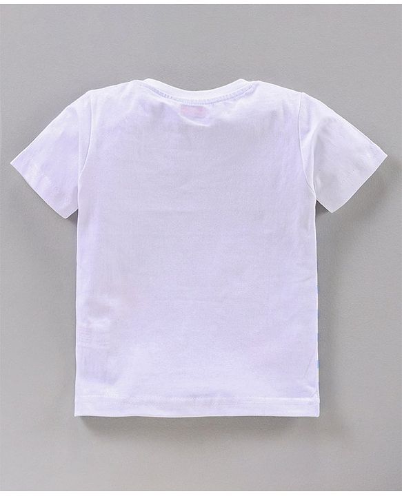Babyhug Half Sleeves T-Shirts Boat Print Pack of 3 - Blue Orange White