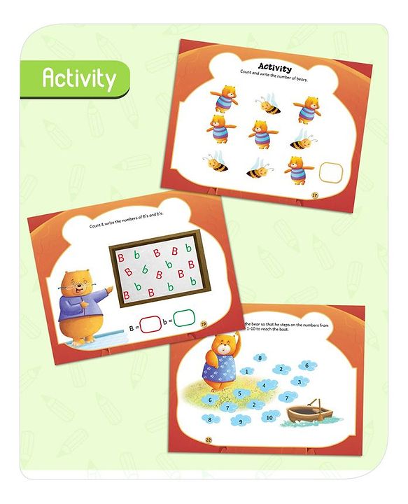 Babyhug 5 In 1 Story & Activity Animal Shape Books Pack of 5 (Rhinoceros, Bear,Dragon, Giant Panda, Zebra) Pack Of 5 - English