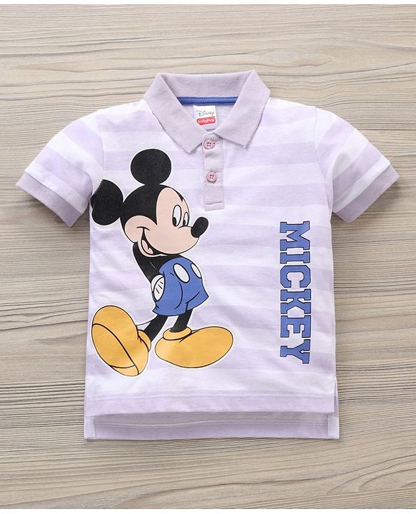 Babyhug Half Sleeve Printed T-Shirt and Knee Length Bottomwear - Multicolor
