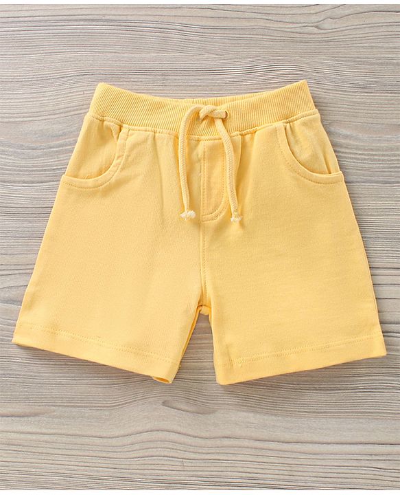 Babyhug Sleeveless Tee & Shorts Set Placement Print- Multicolor