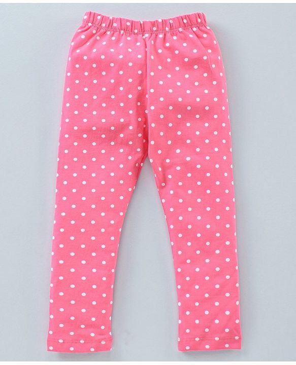 Babyhug Full Length Knit Lycra With Stretch Leggings Floral Print Pack of 3 - Multicolor - 6-9m Multi Color