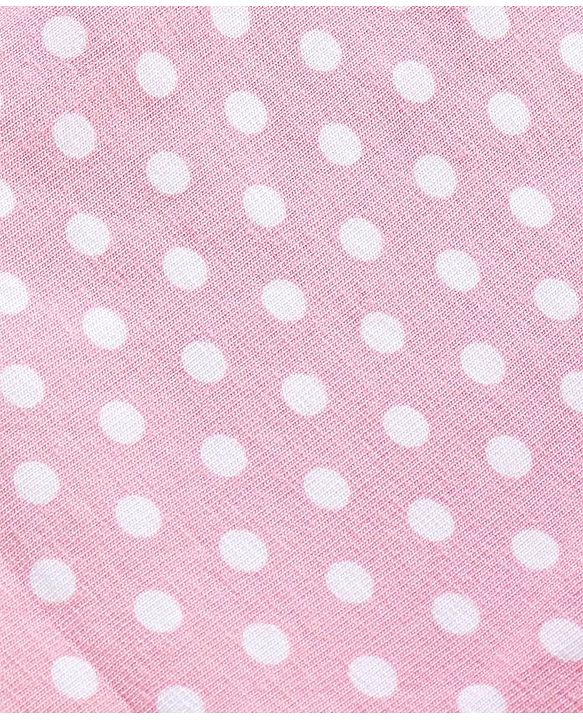 Babyhug Full Length Knit Lycra with Stretch Leggings Printed Pack of 3 - Blue Light and Dark Pink