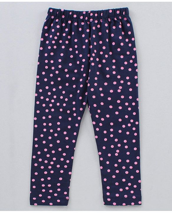 Babyhug Full Length Knit Lycra Leggings Multi Printed Pack of 5 - Multicolour
