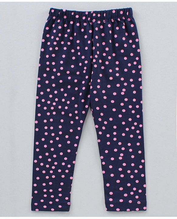 Babyhug Full Length Knit Lycra Leggings Multi Printed Pack of 5 - Multicolour