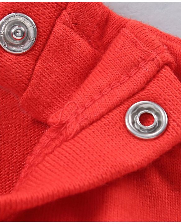 Babyhug Half Sleeves T-Shirts Multi Print Pack Of 3 - Blue White Red