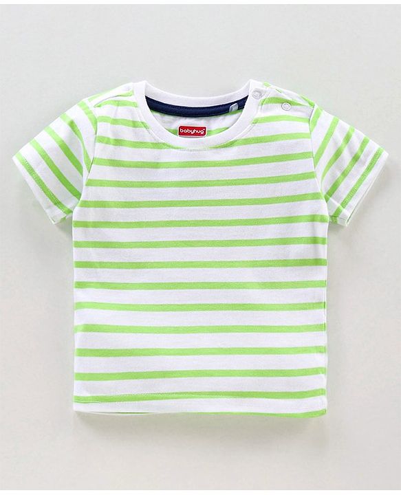 Babyhug Half Sleeves T-Shirts Multi Print Pack of 7 - Multicolor